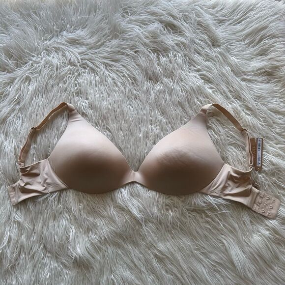 Skims Wireless Super Push up Bra Sand Size 36DDDD - Picture 1 of 9